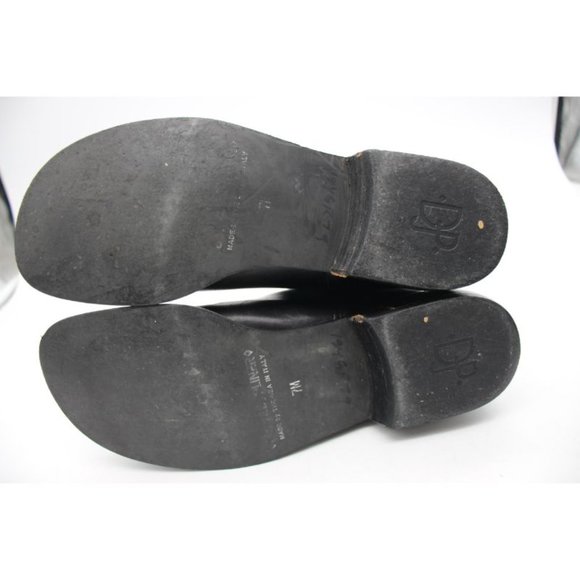 Donald J. Pliner AutumnLeather Moto Mid-calf Boots Black Women's Size 7 - Picture 6 of 15